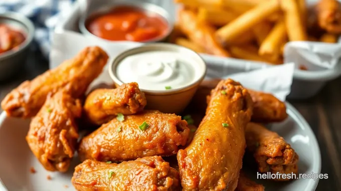 Crispy Buffalo Chicken Wings