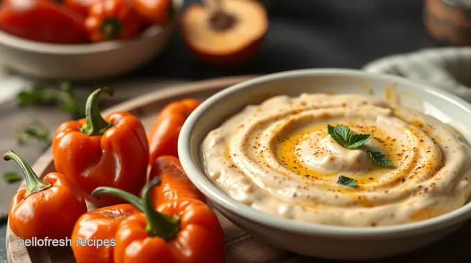 Roasted Pepper Creamy Dip Delight