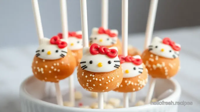 Hello Kitty Cake Pops