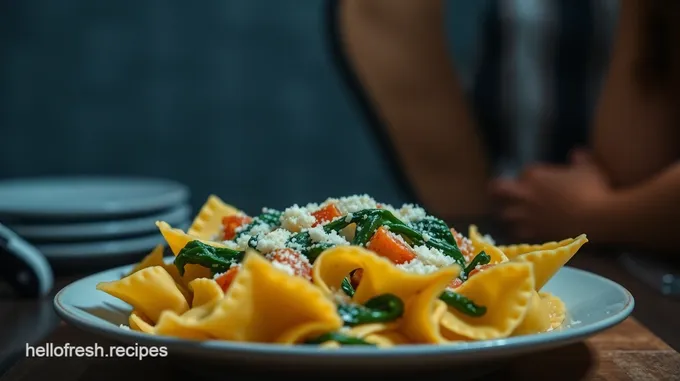 Delicious Fresh Pasta Parcels Stuffed with Ricotta and Spinach