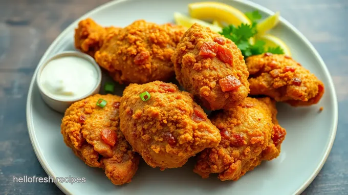 Crispy Seasoned Fried Chicken with Fry Seasoning