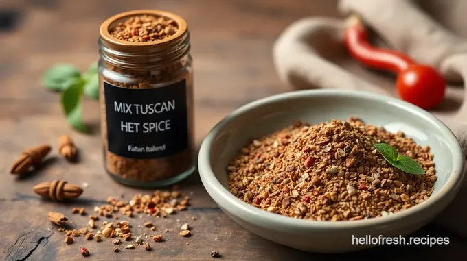 Tuscan Heat Spice Blend: A Flavorful Italian Kick