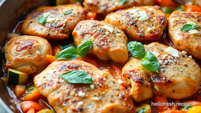 One-Pan Italian Chicken with Colorful Veggies