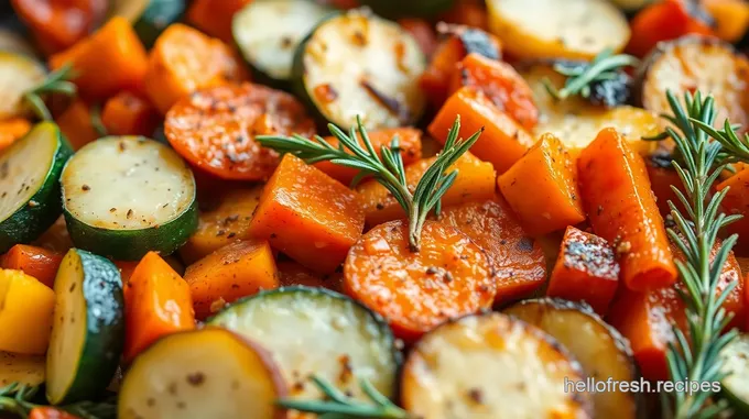 Roasted Vegetables with Fresh Rosemary and Thyme