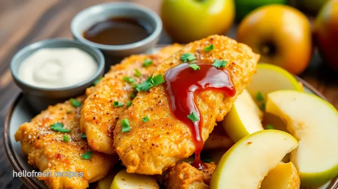 Apple and Honey-Glazed Chicken Tenders