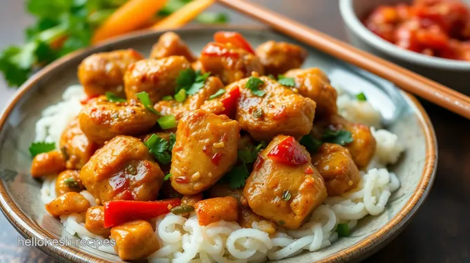 Asian-Inspired Chicken Stir-Fry with Vegetables