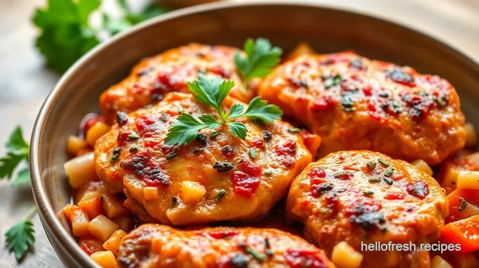 Spicy Tuscan Chicken with Hello Fresh Tuscan Heat Spice